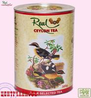 Чай Real "Райские Птицы" O.P. чёрный байховый, (овал,б) Цейлонский крупнолистовой