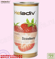 Чай Heladiv "Black Tea Strawberry" черный с Клубникой (туба) 100 г