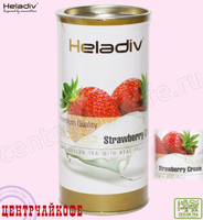 Чай Heladiv "Black Tea Strawberry Сream" "Клубника со сливками" чёрный Цейлонский с ароматом клубники и сливок (туба) 100 г