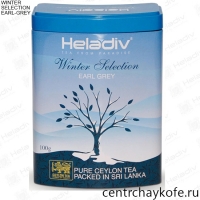Чай HELADIV "Winter Selection" "EARL-GREY" черный Цейлонский Пеко бергамотом 100 г