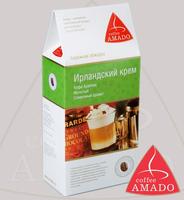Кофе AMADO "Ирландский крем" десертный, в зернах и молотый Арабика 100%