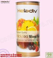 Чай Heladiv "Black Tea Mixed Fruit" черный Фруктовая смесь (туба) 100 г