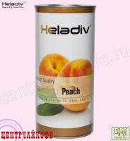 Чай Heladiv "Black Tea Peach" черный Цейлонский с Персиком (туба) 100 г