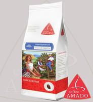 Кофе AMADO "Танзания Пиберри" зерно Peaberry - плантационный Арабика 100%